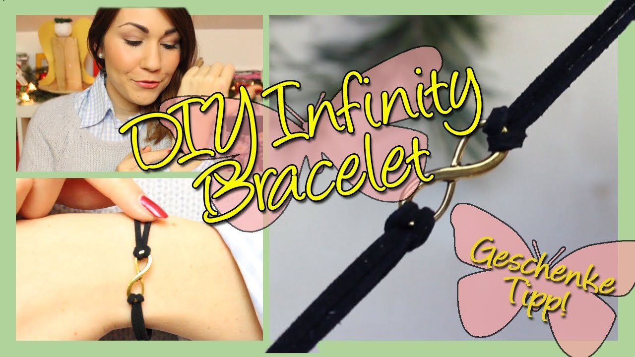 DIY Infinity Bracelet. Armband