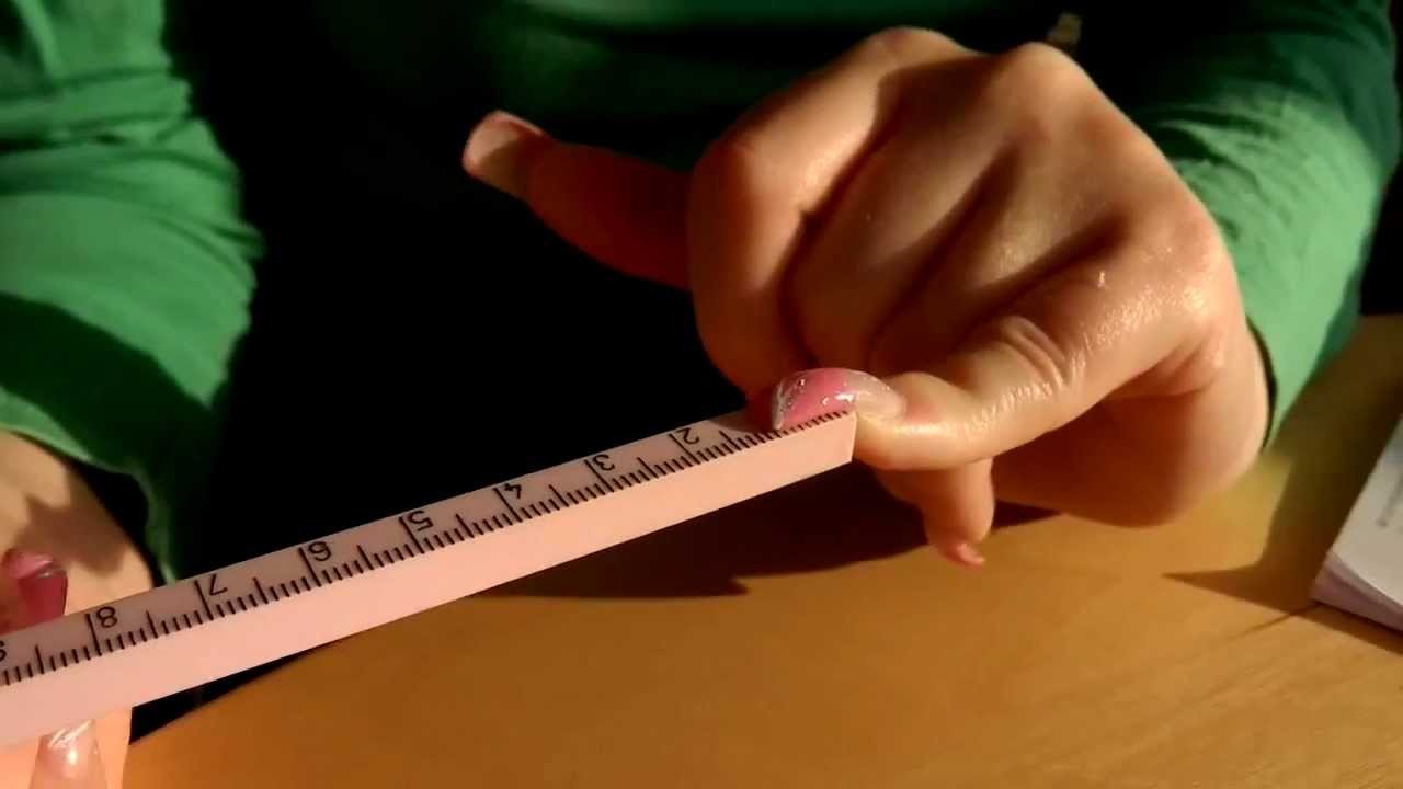Long nails measuring