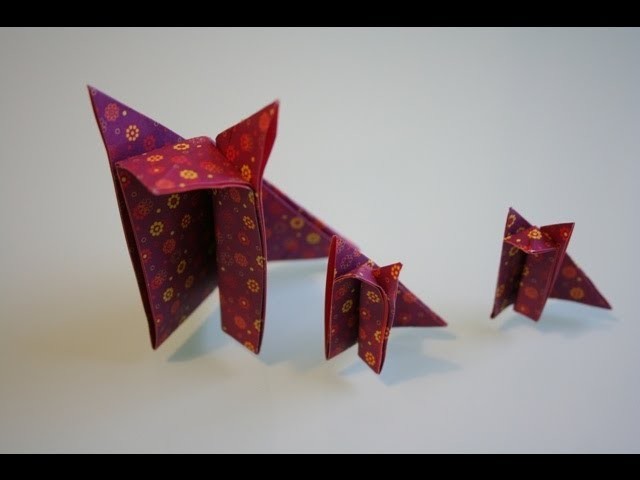Origami Fuchs fox