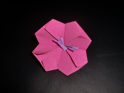 Origami Kirschblüte: Cherryblossom - Tutorial [HD]