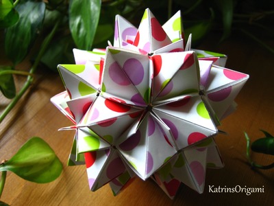 Origami ♣ Magnet ♣ Kusudama