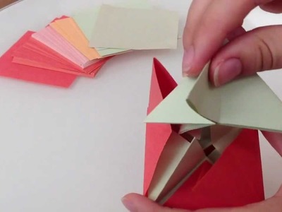 Origami Superwürfel falten. Würfel falten - Faltanleitung