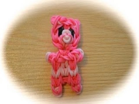 Rainbow Loom Schwein Glücksbringer deutsche Anleitung
