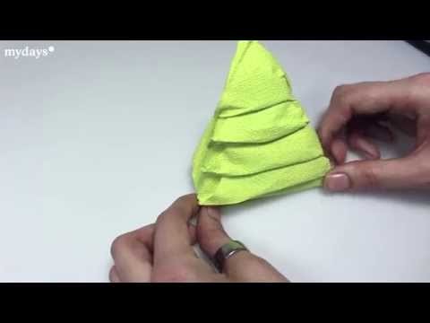 Servietten Bastel Tutorial zu Weihnachten - DIY