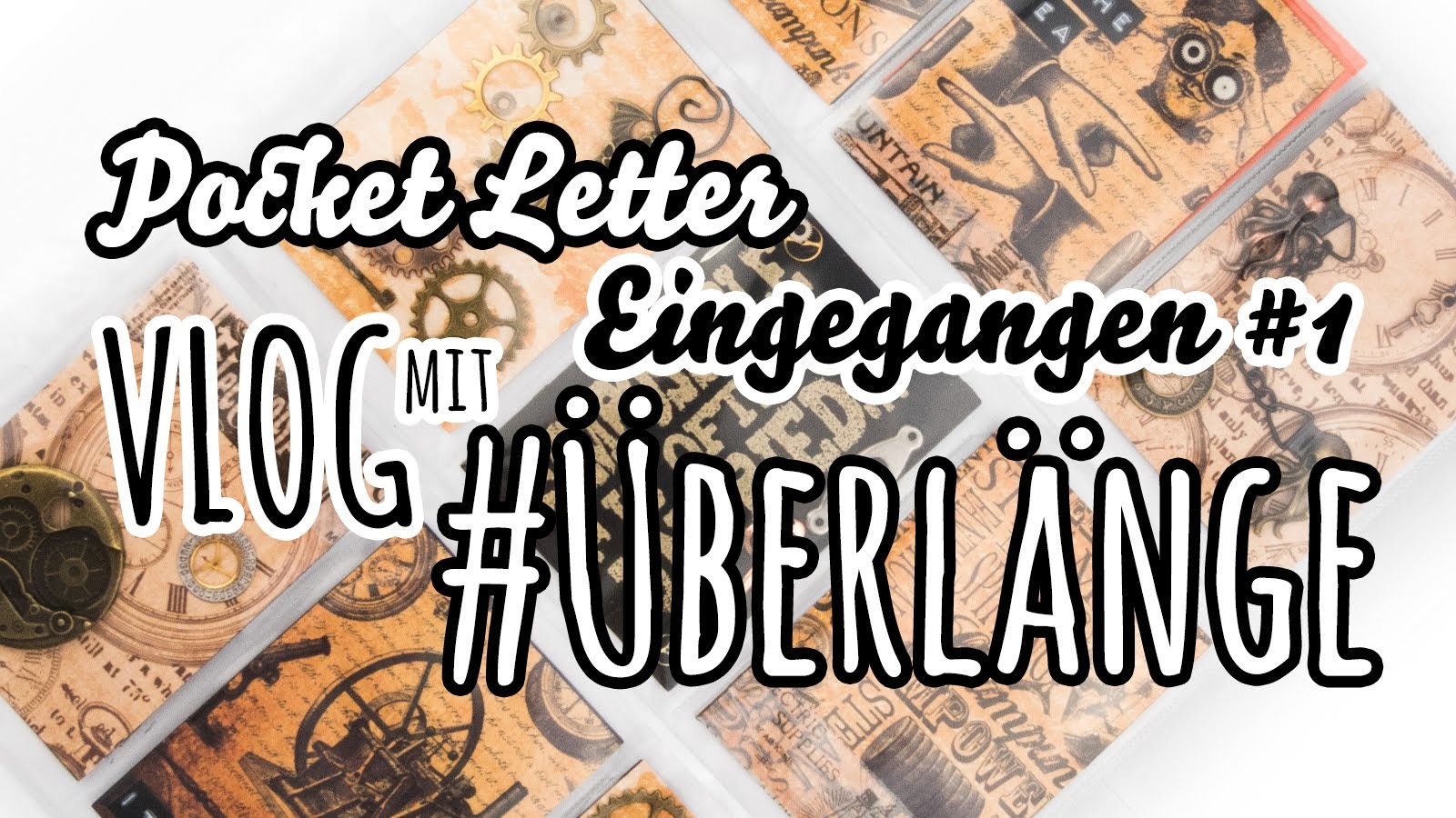 [VLOG mit #Überlänge] Eingegangene Pocket Letter #1 | EURE Post :)