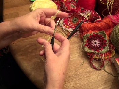 Crochet with LANDDERFEEN - How to - start crochet - tutorial - beginning