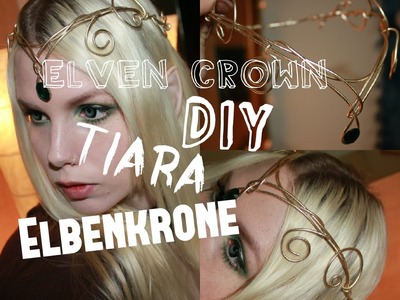 DIY Tiara. Elbenkrone. Elven Crown TUTORIAL | MiraLuna