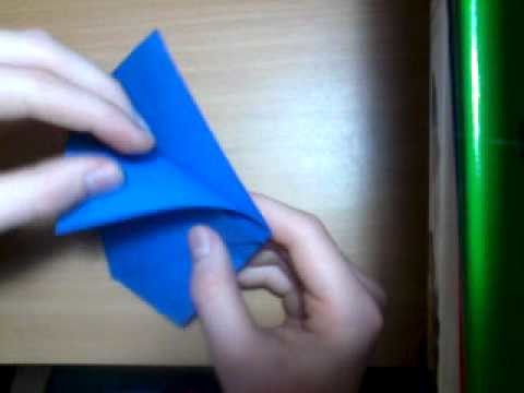 Origami Becher Faltanleitung (Figur 1)