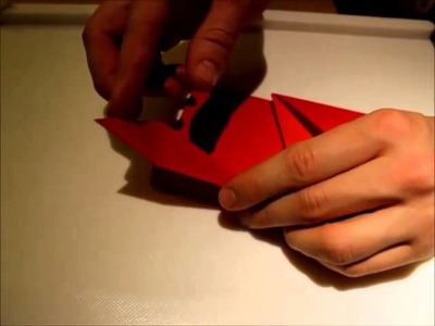 Origami Blume falten