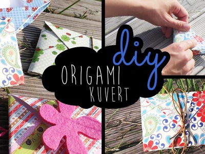 Origami Kuvert Envelope DIY