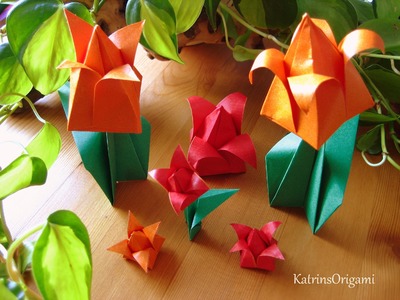 Origami ❀ Tulip ❀