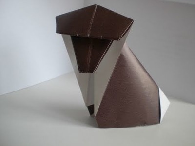 Origamianleitung: Affe