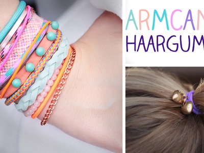 DIY Armcandy Haargummis - Haarbänder, die zu allem passen!