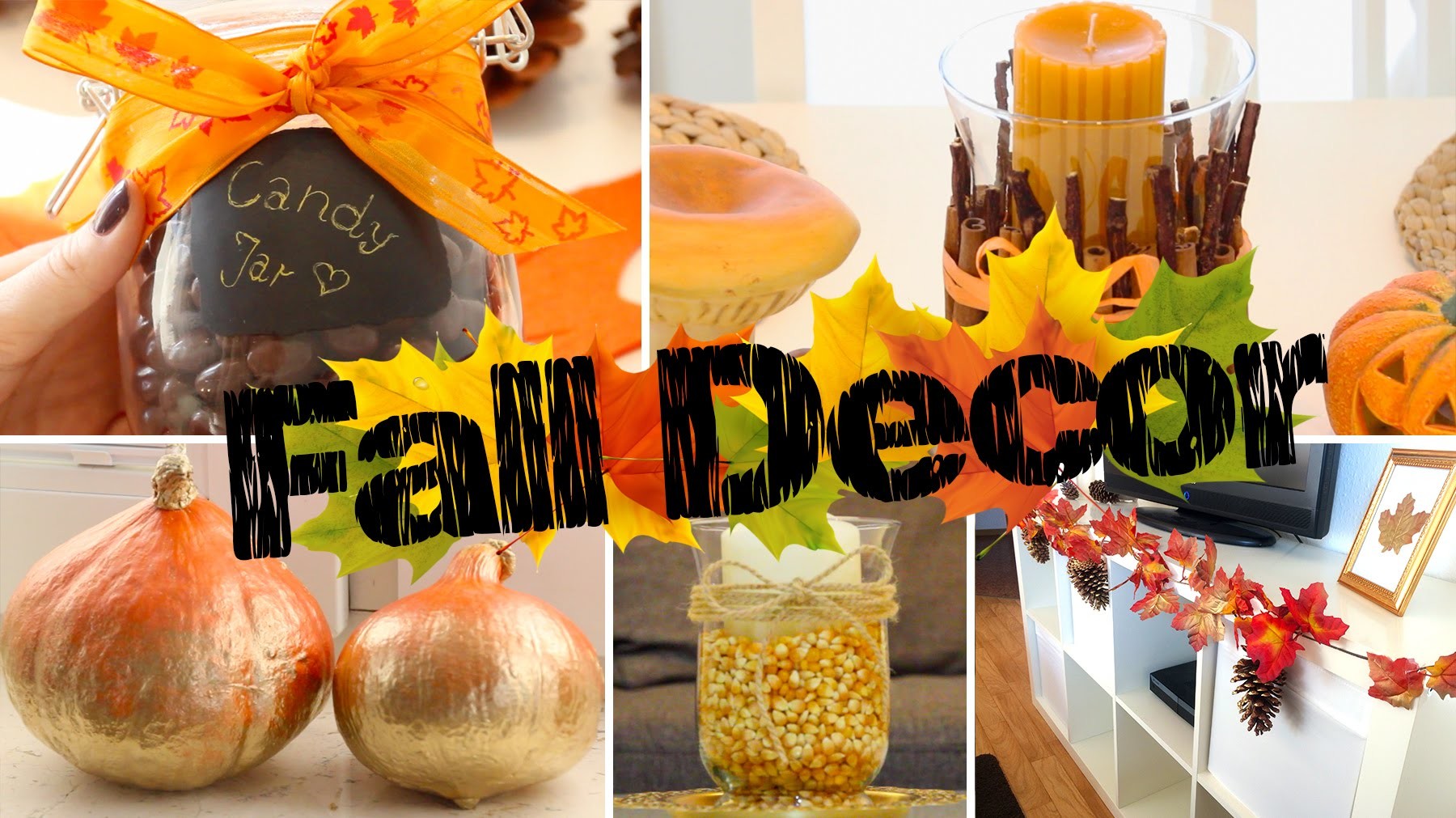 DIY Fall Room Decor - Einfache & Gemütliche Herbst Deko für dein Zimmer