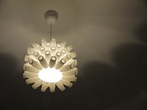 DIY Actimel Lampe - Recycling