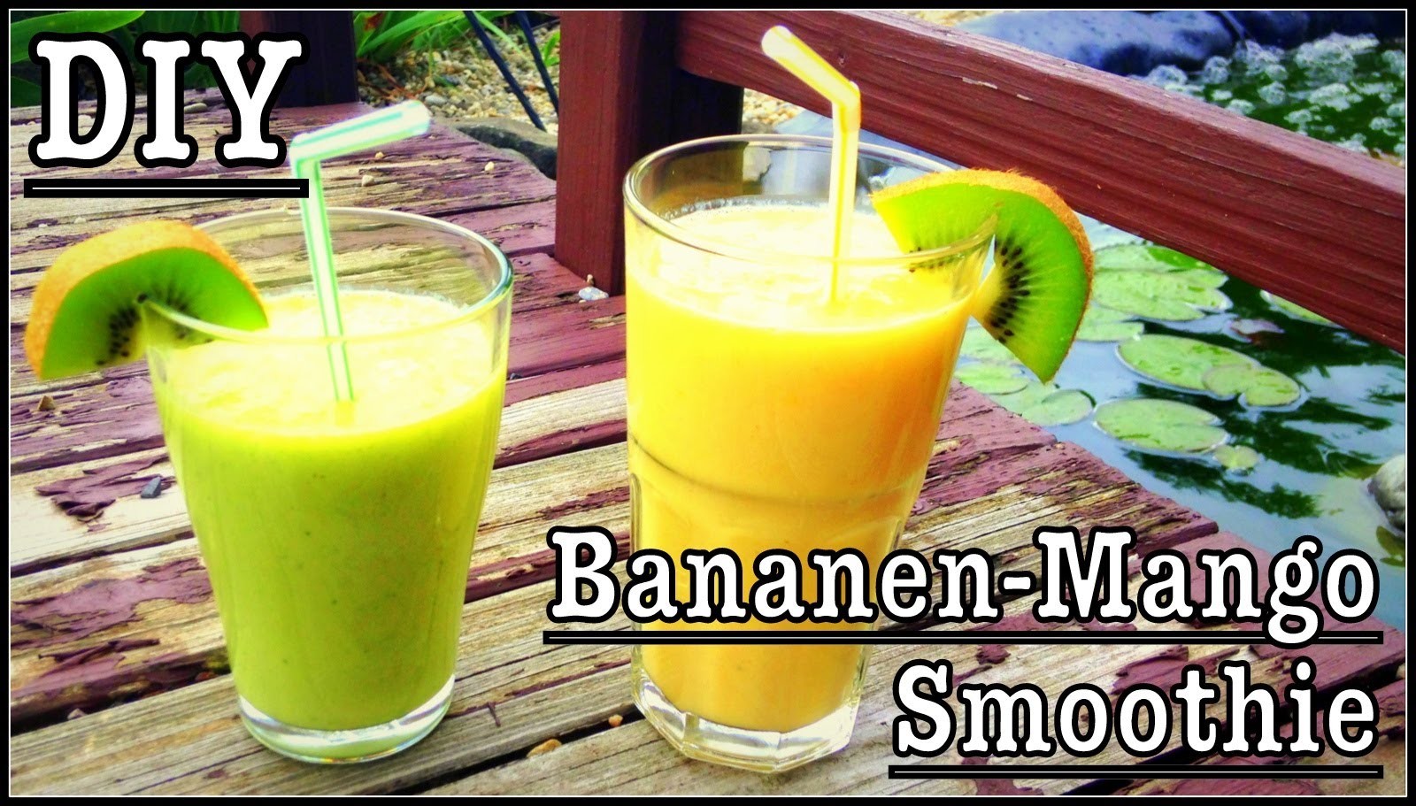 Enjoy Summer - Bananen-Mango Smoothie (2 Varianten)