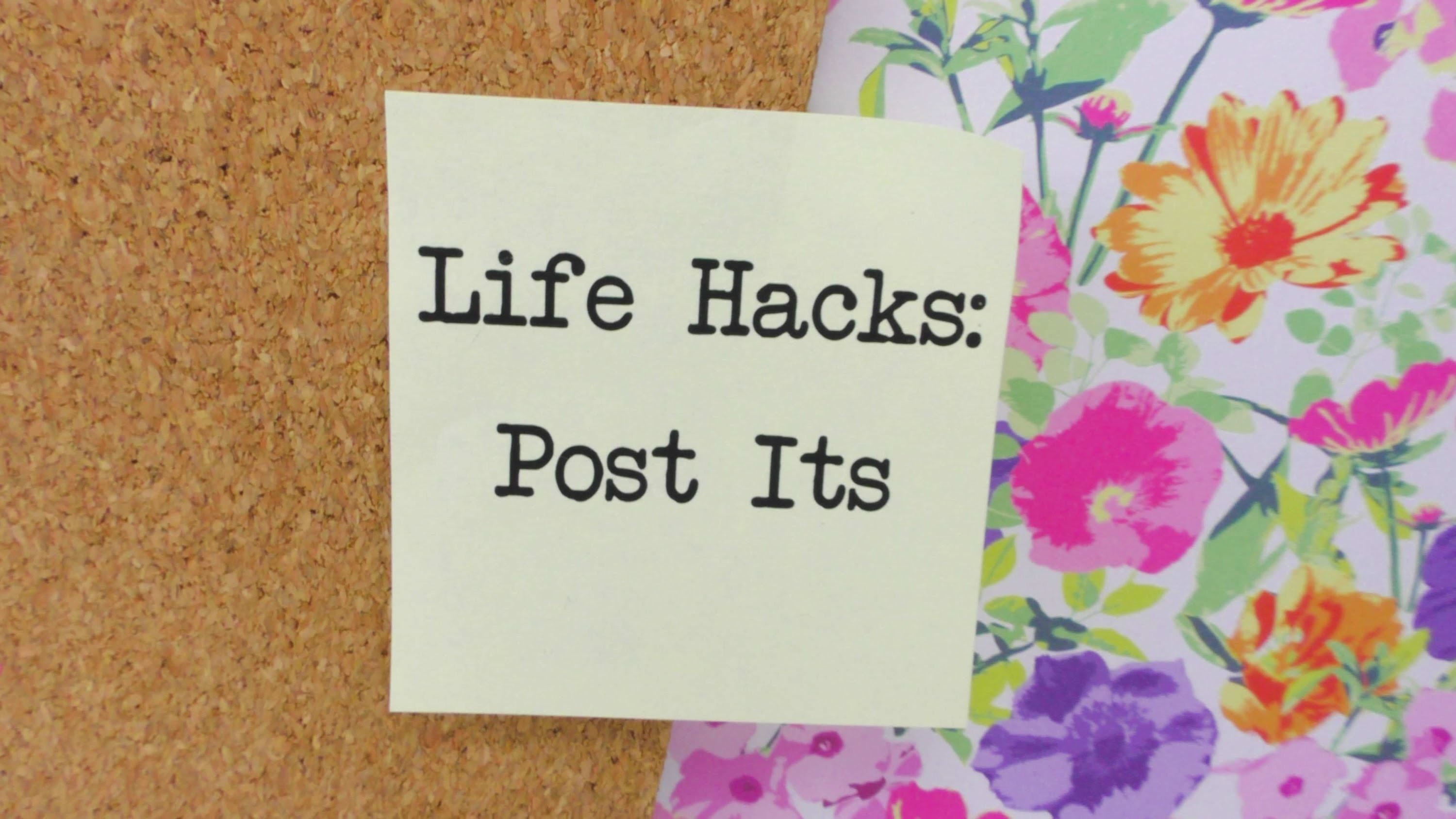 Life Hacks TOP 5: Post It's Tipps und Tricks für eure Klebezettel und Ideen | deutsch