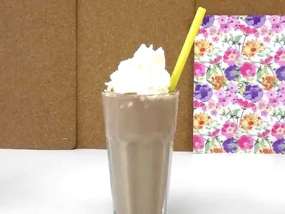 NUTELLA MILKSHAKE DIY. Milch Shake mit Nutella und Banane selber machen deutsch Milkshake Tutorial