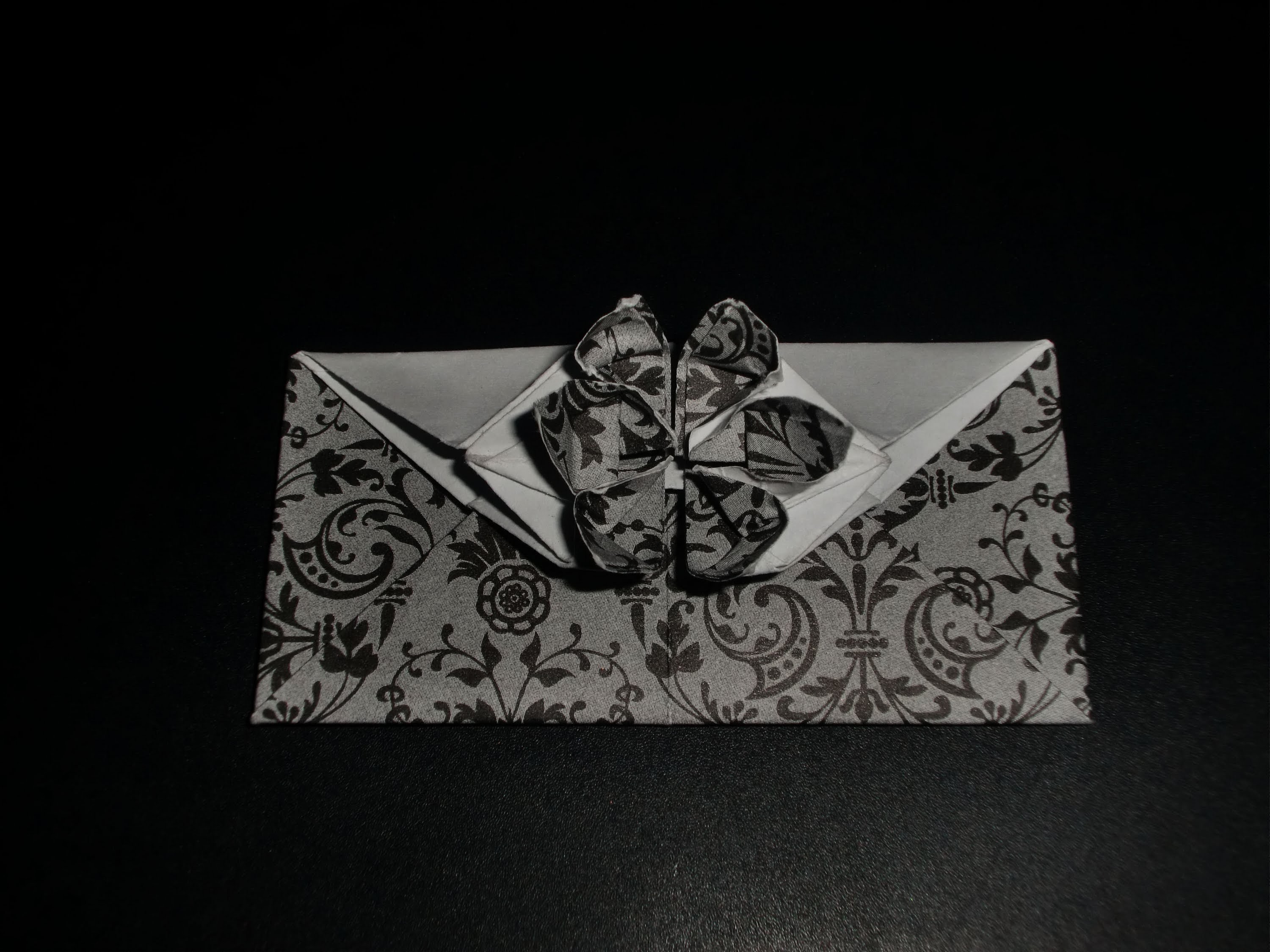 Origami Blume als Umschlag: Envelope-Flower - Tutorial [HD]