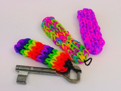 Schlüsselanhänger Rainbow Loom Keychains How To. Schlüsselanhänger gestalten deutsch