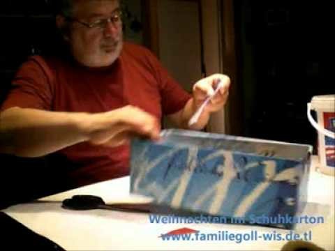 Schuhkarton bekleben.mpg