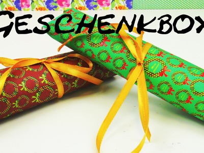Weihnachts - Geschenkbox basteln DIY  Advent Geschenkidee Anleitung | deutsch