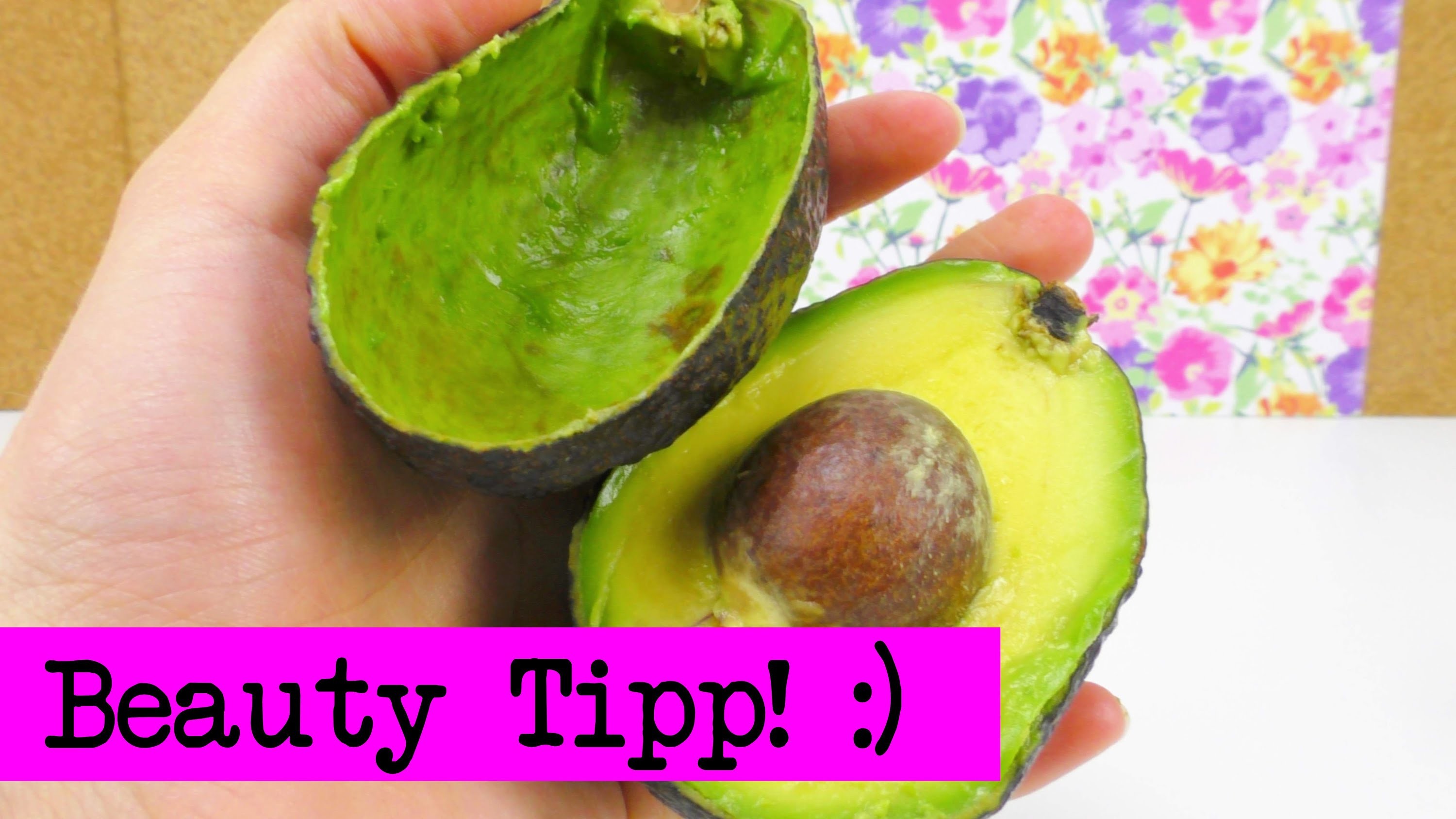 Beauty Tipp DIY Inspiration. Avocado Schale verwenden für ein echtes BEAUTY GEHEIMNIS!
