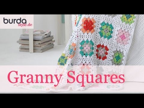Burda style – Granny Square häkeln