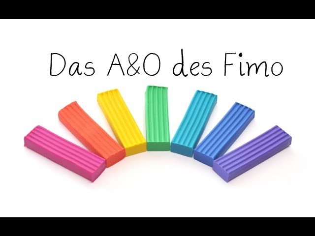 Das A&O des Fimo - Grundausstattung für Anfänger | Anielas Fimo