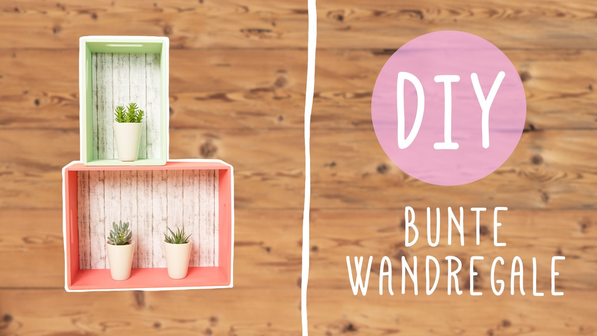 DIY mit Nina Moghaddam: Bunte Wandregale für dein Zimmer ♡ ♡ ♡