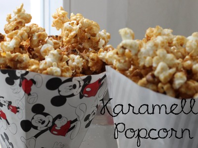 Karamell-Popcorn und Popcorn-Tüten-DIY - Episode 12 -