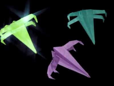 Origami X-WING Star Wars: Faltanleitung [HD]