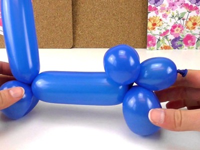 Party Tiere aus Ballons formen. Ballon Hund Formen. Ballontiere. Balloon Animals | deutsch
