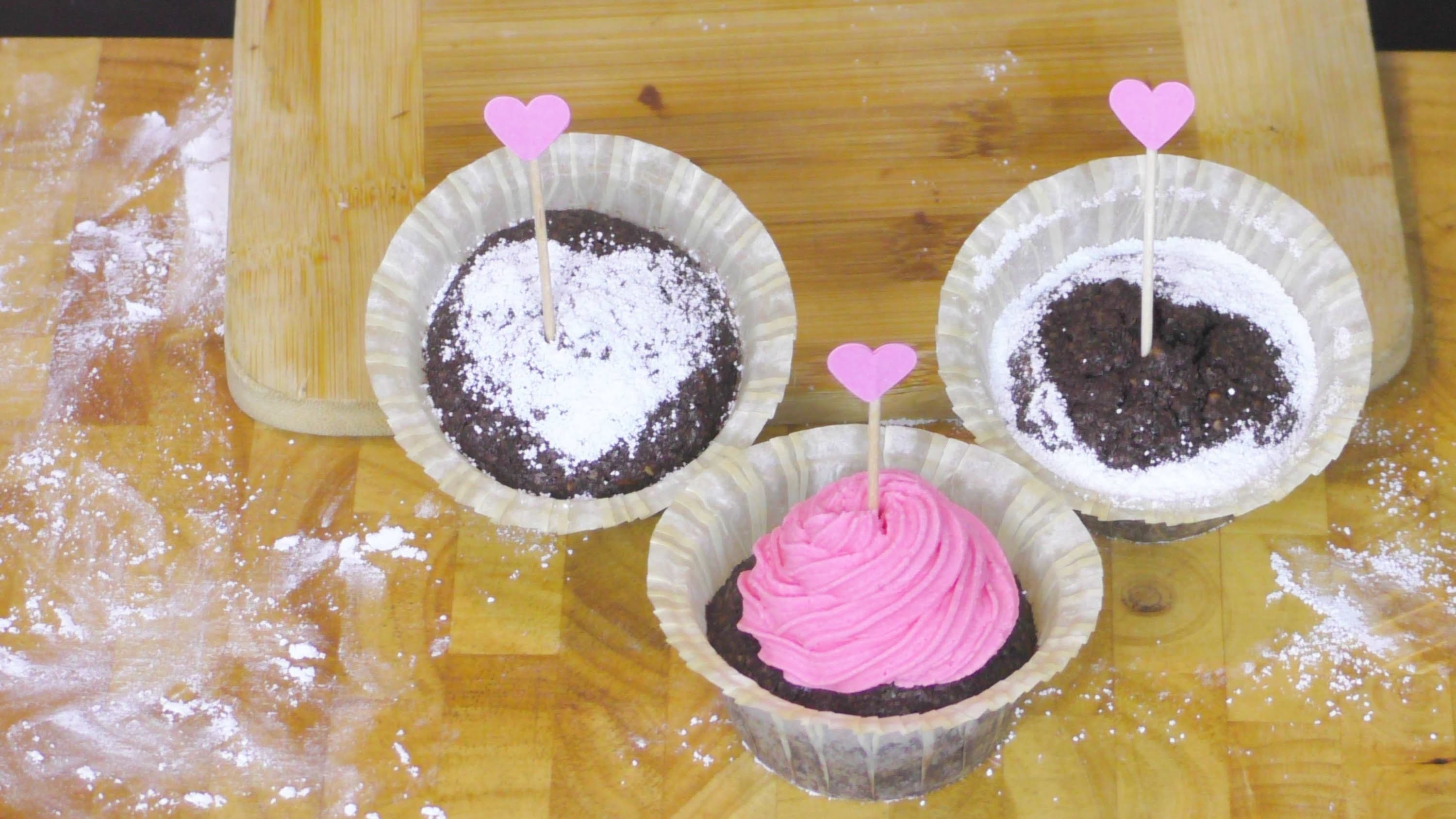 Backen Muttertag | Brownie Muffins | Cupcake Frosting Backen Tutorial | Eva backt für euch!