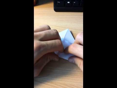 Himmel oder Hölle Fingerspiel aus Papier basteln