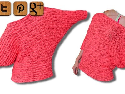Valentine Pullover Linkshänder Häkelanleitung - © Woolpedia