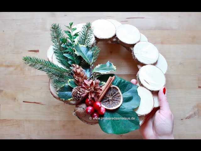 DIY Weihnachtskranz. © Probiere das mal aus!