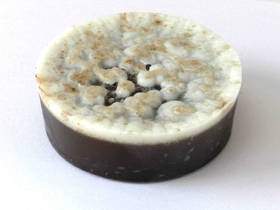 Peeling-Seife mit Kokos Vanille Duft selber machen. eigene Seife schnell und einfach