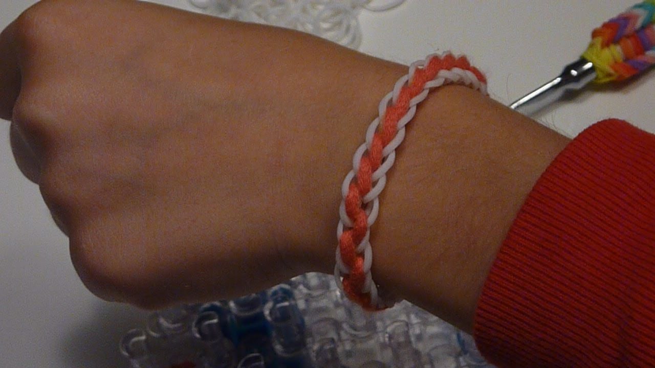 Rainbow Loom Wollarmband (deutsche Anleitung)