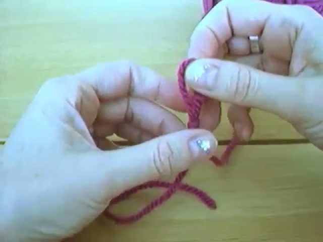 Tunesisch Häkeln_Anfangsschlinge * Tunisian Crochet_slip knot