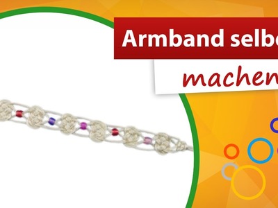 Armband selber machen | trendmarkt24 Bastelbedarf - Kindergeburtstag Bastelidee