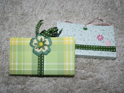 Schachtel, Geschenkverpackung für Kleinigkeiten