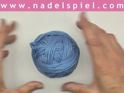 Stricken & Häkeln mit eliZZZa * Knäuel von Hand wickeln