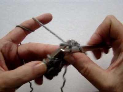 Schal stricken * Schal aus Pomponwolle * Maschenanschlag, kraus rechts, abketten