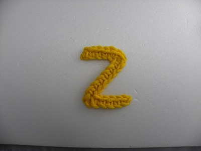 ABC Häkel-Buchstaben Z