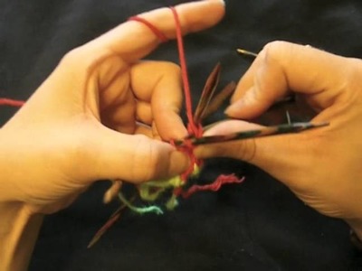 Bündchen stricken - Saumbündchen