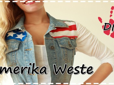 DIY- Amerika Weste | American Flag Vest