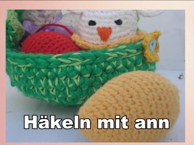 Ein praktisches Eierkleid häkeln . Auch für Anfänger. ( German Version )