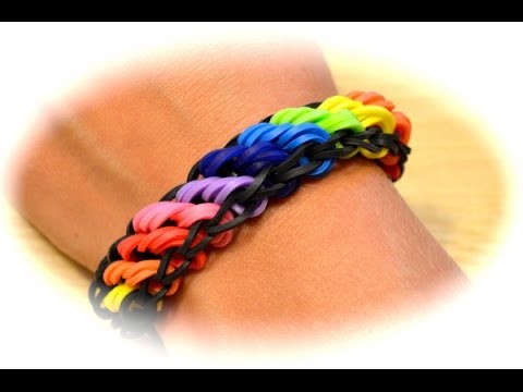 Rainbow Loom Rotini Armband (deutsche Anleitung)