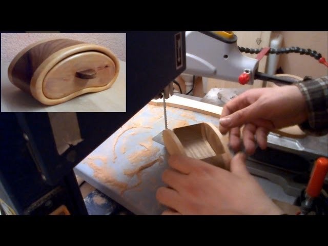Make a Bandsaw Box ----- Schmuckkästchen mit der Bandsäge - woodworking